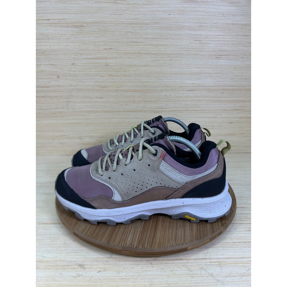 Merrell Speed Solo Hiking Shoes Mauve Tan J037302 Vibram Sole Womens 10.5